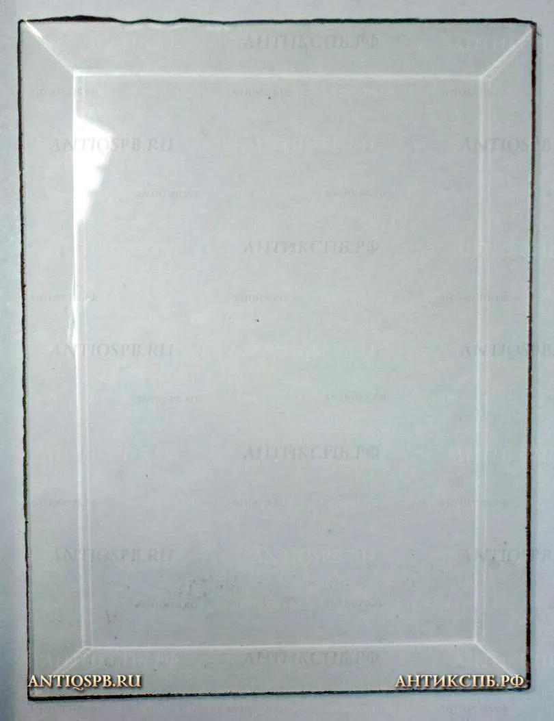 Стекло от рамки для фотографии. Нач. ХХ века. №17272